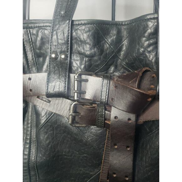 Revel Womens Purse Black Leather - Picture 4 of 7